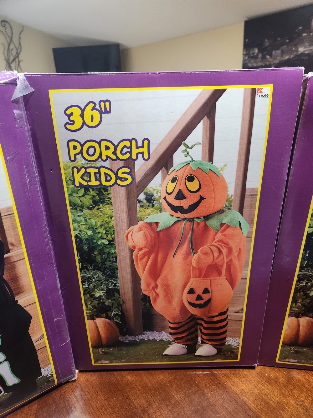 3 - 1990's 36" Porch Kids Halloween Decorations - Picture 3 of 7